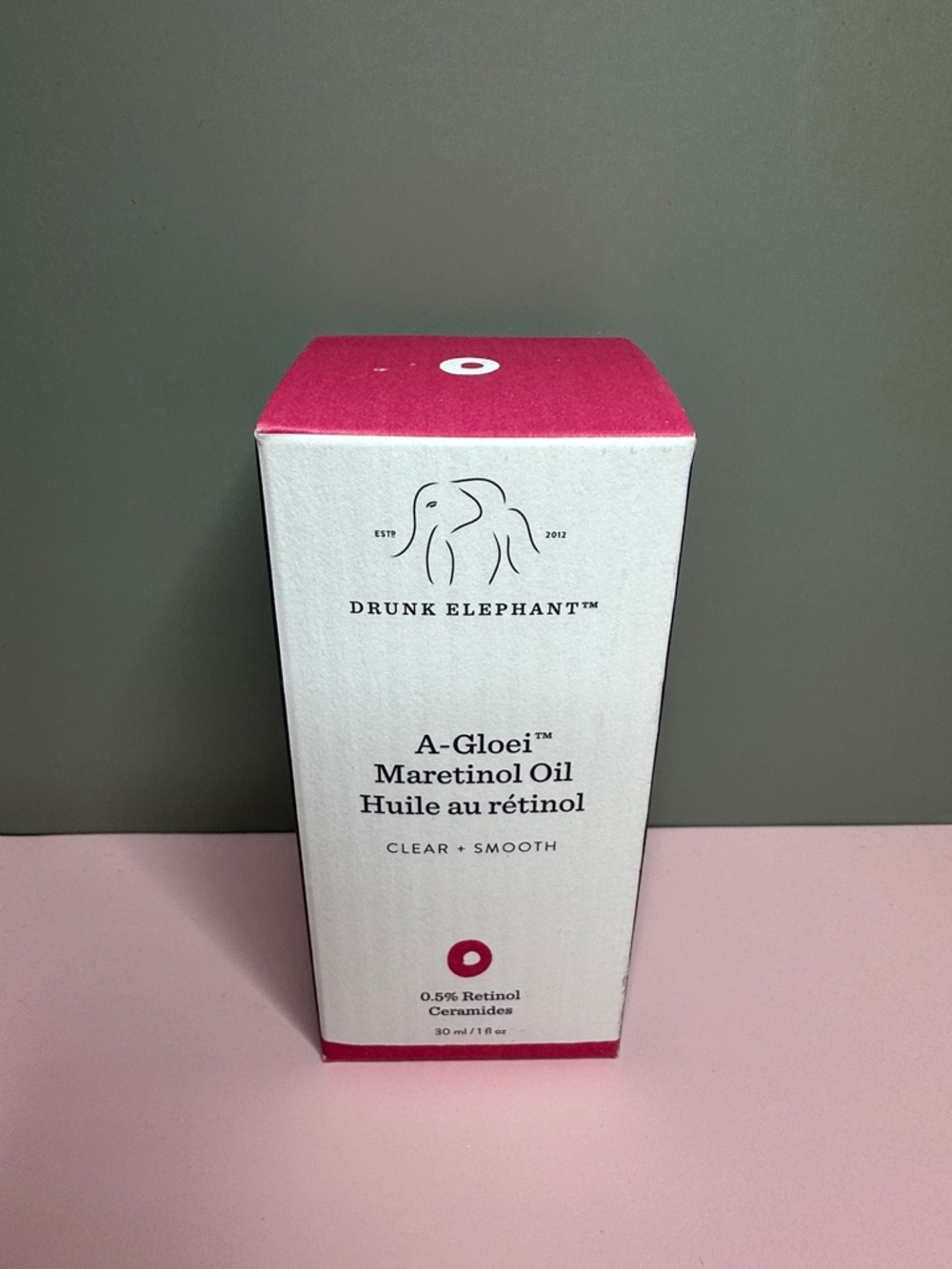 Drunk Elephant A-Gloei Maretinol Oil 1 oz Retinol Ceramides New In Box